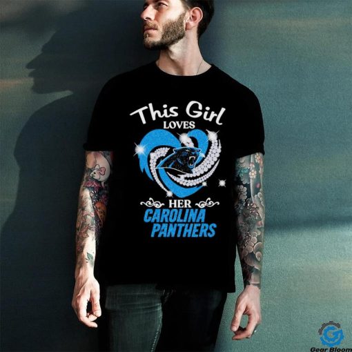 Carolina Panthers this girl loves football hoodie, sweater, longsleeve, shirt v-neck, t-shirt