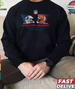 Carolina Panthers vs Cincinnati Bengals NFL season week 4 2024 shirt