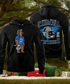 Carolina Panthers x Morgan Wallen 2024 Black Hoodie1