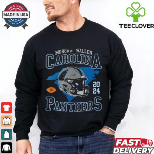 Carolina Panthers x Morgan Wallen One Night shirt