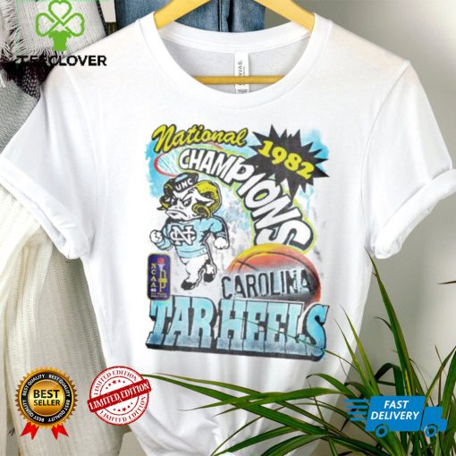 Carolina Tar Heels NCAA National Champions 1982 vintage shirt