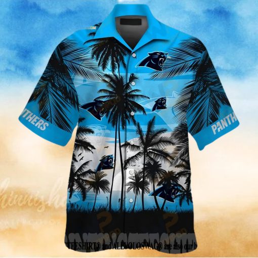 Carolina panthers tropical Summer Vibe Hawaiian Shirt