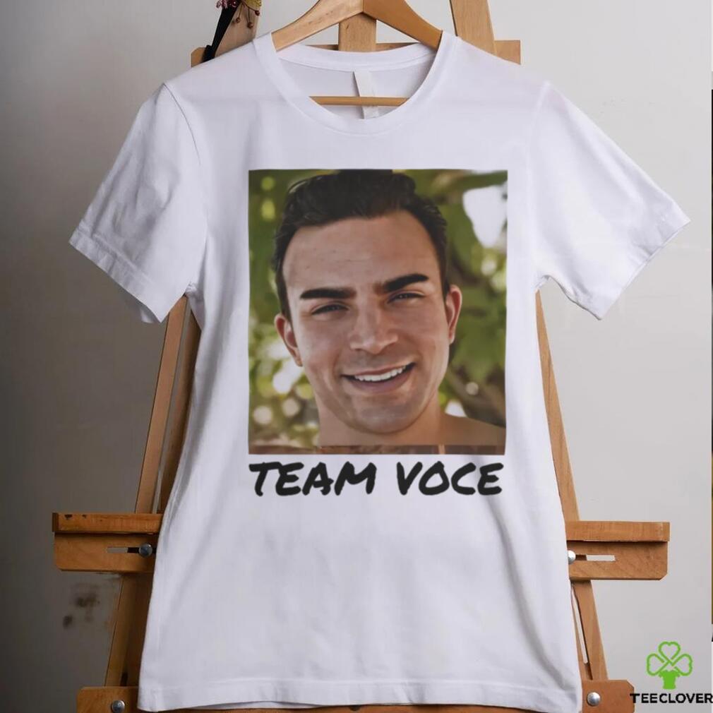 Carolyn Wiger Wearing A Team Voce Shirt Carolyn Wiger Wearing A Team Voce Shirt