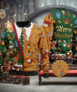Carpenter 3d Christmas Ugly Wool Knitted Sweater
