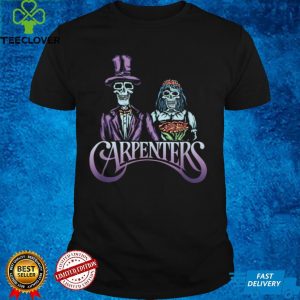 Carpenters Couple Skeleton Skull Horror Woodworker Craftsman T Shirt
