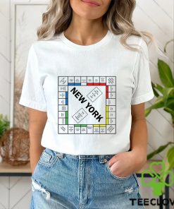 Carrie bradshaw New York monopoly art design t shirt