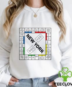 Carrie bradshaw New York monopoly art design t shirt