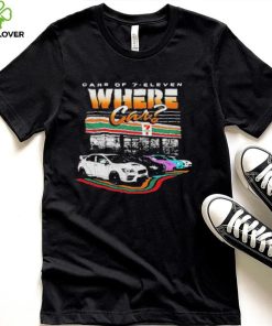 Cars 7 Eleven Where Car Shirt