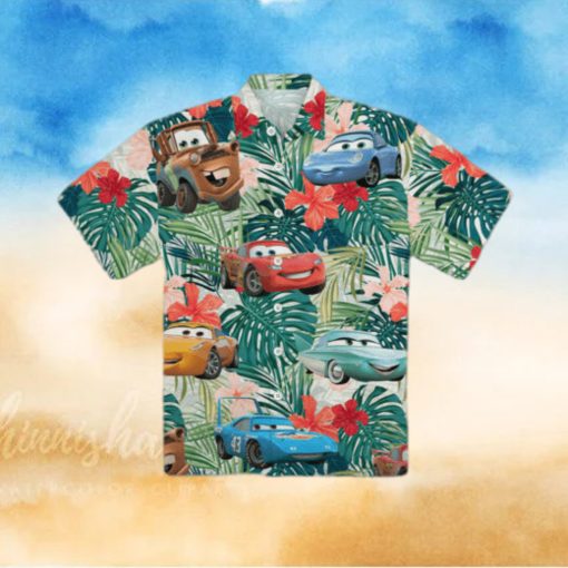 Cars Group Hawaiian Shirt