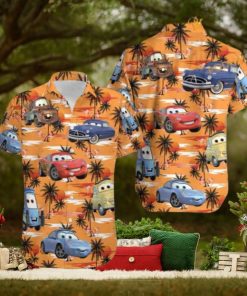 Cars Themed Hawaiian Shirt, Disney Gift Ideas