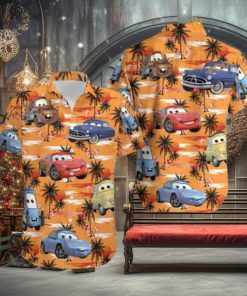 Cars Themed Hawaiian Shirt, Disney Gift Ideas