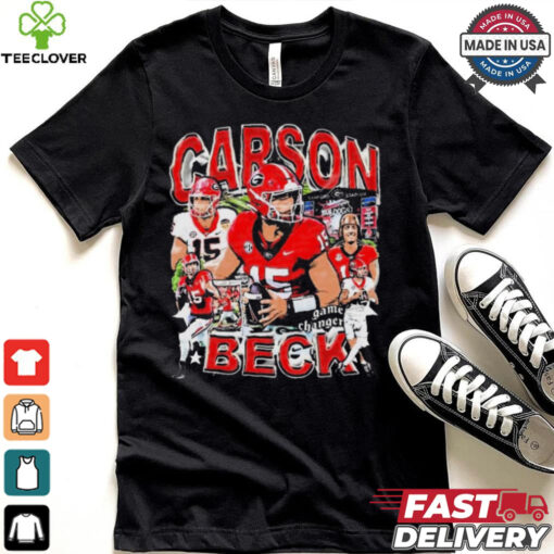 Carson Beck #15 Georgia Bulldogs football Graphic t hoodie, sweater, longsleeve, shirt v-neck, t-shirt