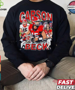 Carson Beck #15 Georgia Bulldogs football Graphic t hoodie, sweater, longsleeve, shirt v-neck, t-shirt