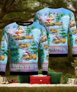 Carson City Nevada Carson City Fire Department AOP Ugly Christmas Sweater Unique Christmas Gift
