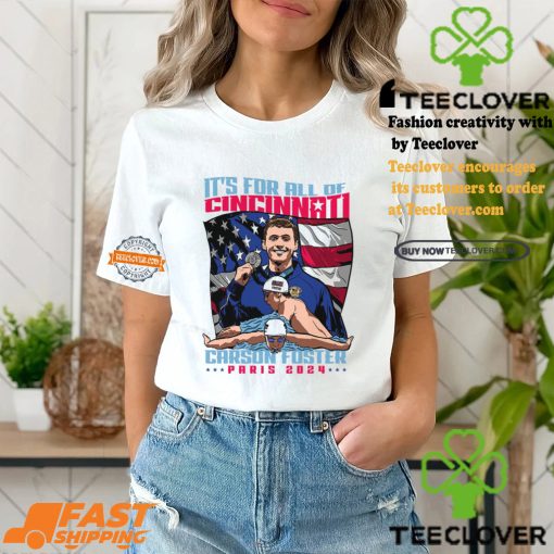 Carson Foster Olympic Swimmer Shirt