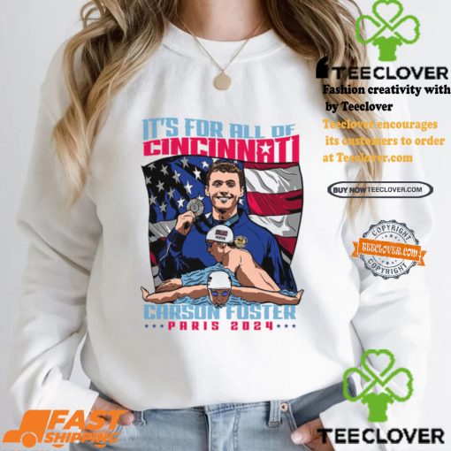 Carson Foster Olympic Swimmer Shirt