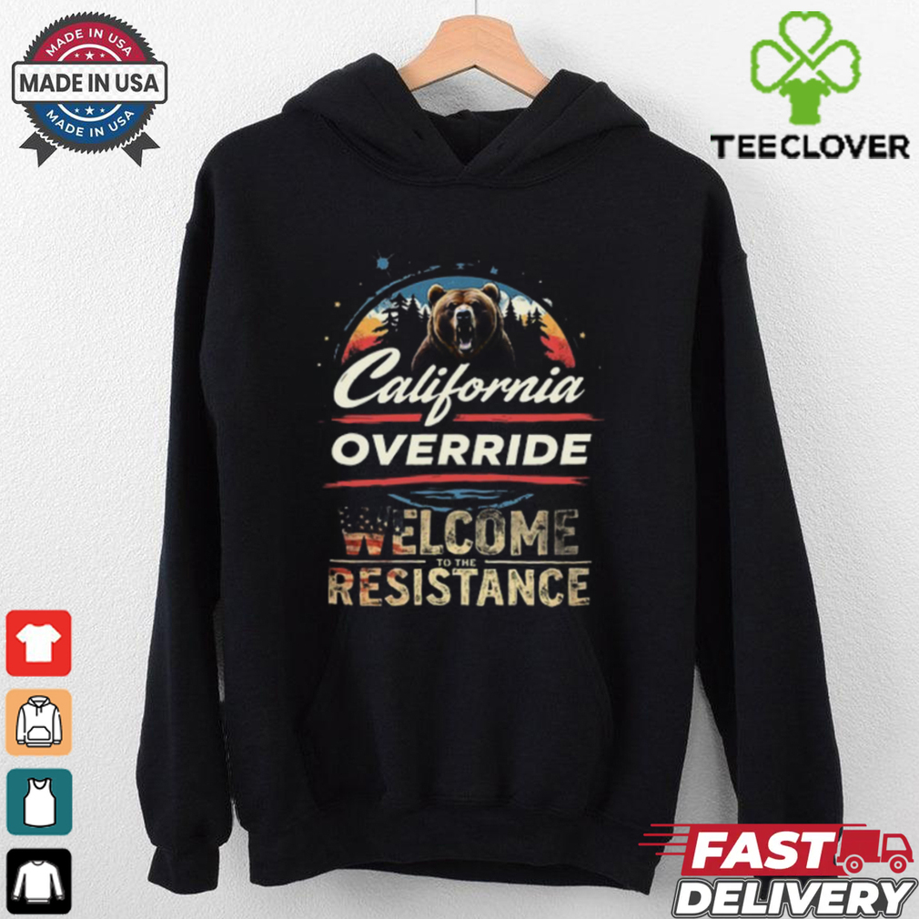 Cartel California California Override Welcome To The Resistance Shirt Cartel California California Override Welcome To The Resistance Shirt