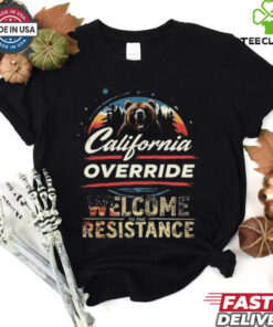 Cartel California California Override Welcome To The Resistance Shirt
