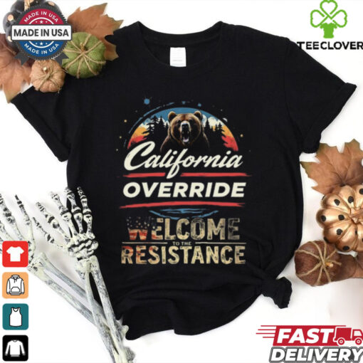 Cartel California California Override Welcome To The Resistance Shirt
