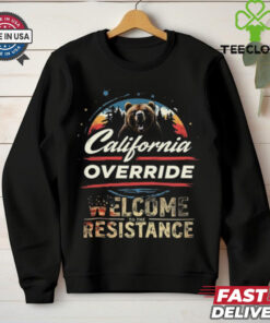 Cartel California California Override Welcome To The Resistance Shirt