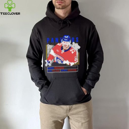 Carter Verhaeghe number 23 Florida Panthers ice hockey player pose paper gift hoodie, sweater, longsleeve, shirt v-neck, t-shirt