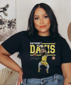 Cartoon Anthony Davis Basketball Unisex T shirt