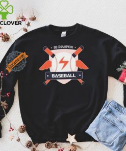 Cartoon Baseball Pattern Print Boys Creative shirt