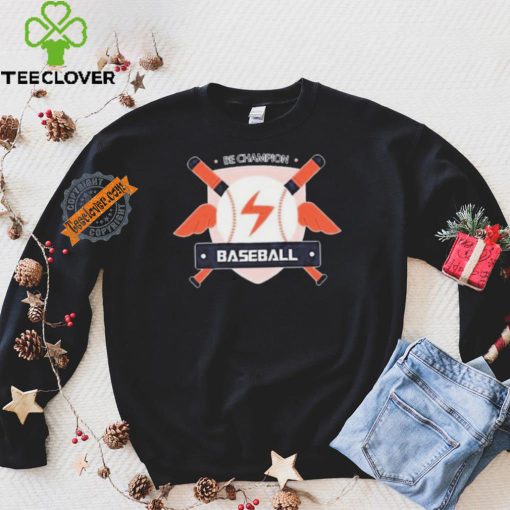 Cartoon Baseball Pattern Print Boys Creative shirt