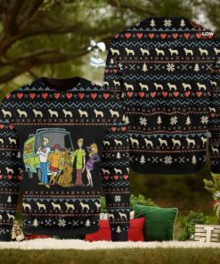 Cartoon Characters Scooby Doo Ugly Sweater Party