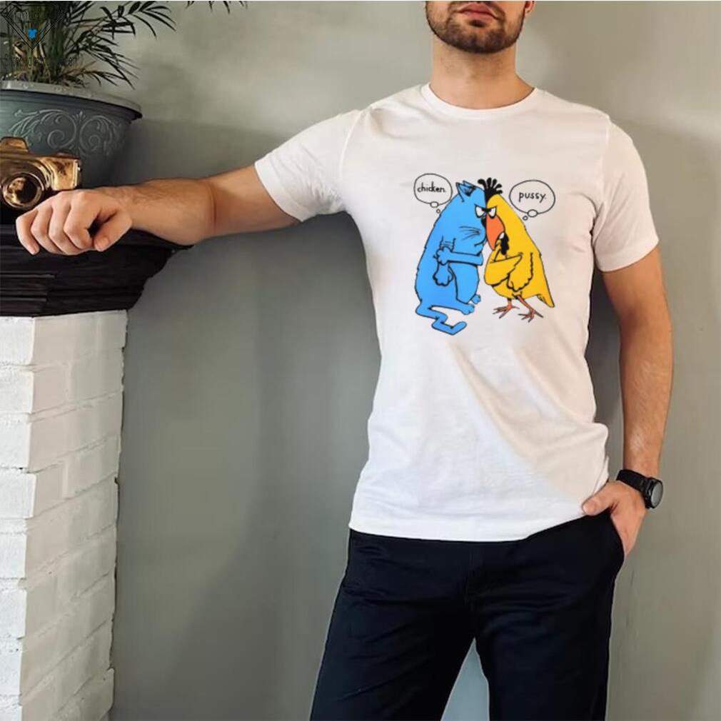 Cartoon Chicken Pussy Single Stitch T Shirt Cartoon Chicken Pussy Single Stitch T Shirt
