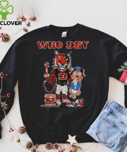 Cartoon Cincinnati Bengals Who Dey vs Tennessee Titans Champions 2022 shirts