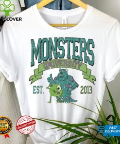 Cartoon Monsters university est 2013 shirt