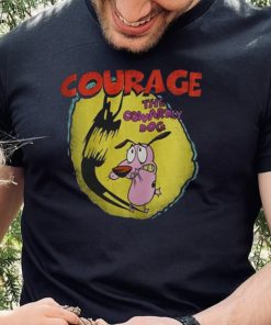 Cartoon Network Courage The Cowardly Dog Shadow T Shirt