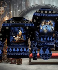 Cartoon Star Wars Characters Christmas Sweater Gift For Men And Women
