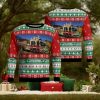 Christmas Reindeer Neon Light Bright Ugly Christmas 3D Sweaters Gift For Men And Women