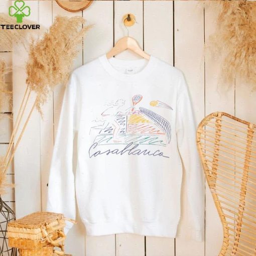 Casablanca Jue De Crayon print Cropped T hoodie, sweater, longsleeve, shirt v-neck, t-shirt