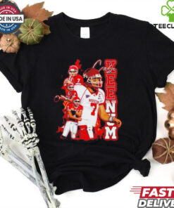 Case Keenum football quarterback signature graphic vintage shirt