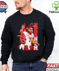 Case Keenum football quarterback signature graphic vintage shirt