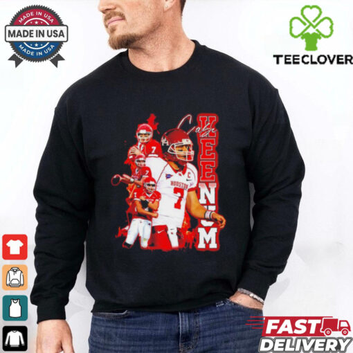 Case Keenum football quarterback signature graphic vintage shirt