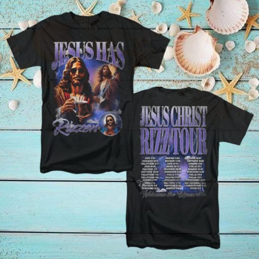 Casnafashion Jesus Rizz Tour Merch Edition Vintage 90s Shirt