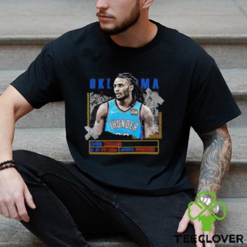 Cason Wallace American professional basketball player for the Oklahoma City Thunder T Shirt