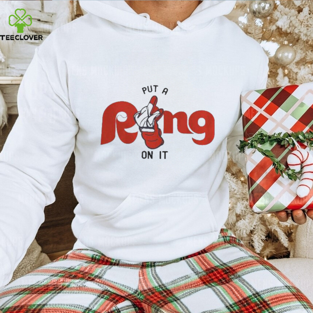 Castellanos Ring Finger Put a Ring On it Series Phils Fan Shirt Castellanos Ring Finger Put a Ring On it Series Phils Fan Shirt