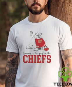 Cat 87 Karma Is The Guy On The Chiefs Funny 2023 Shirt