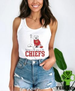 Cat 87 Karma Is The Guy On The Chiefs Funny 2023 Shirt