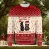 Cat All I Want For Christmas Is Double Lazy Cat And Sloth Ugly Christmas Sweater