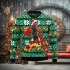 Bud Light Drinker Bells Drinking All The Way Christmas Ugly Sweater