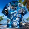 Cat Astronaut Full Printed Hawaiian Shirt