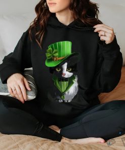 Cat Celebrates St Patrick Day Unisex T Shirt