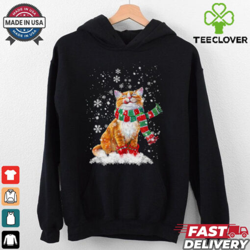 Cat Cute Snow Shirt Recovered