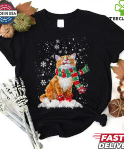 Cat Cute Snow Shirt Recovered
